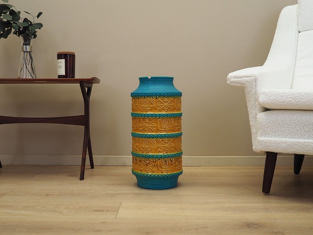 wazony Wazon ceramiczny, niemiecki design, lata 60, produkcja: Bay Keramik