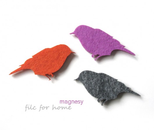 magnesy filcowe home variety