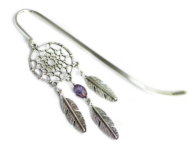 Zakładka z amuletem - Łapacz snów Hundred Bookmarks