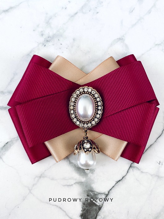 broszki Brosza z perłą New