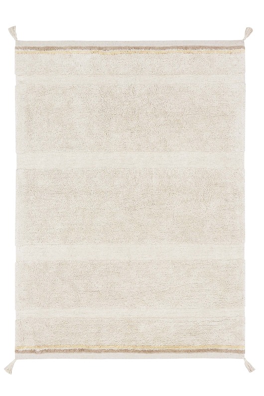 dywany Dywan bawełniany Bloom Natural 90x130cm Lorena Canals