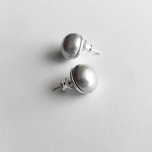 kolczyki z kamieniami Kolczyki OKRĄG