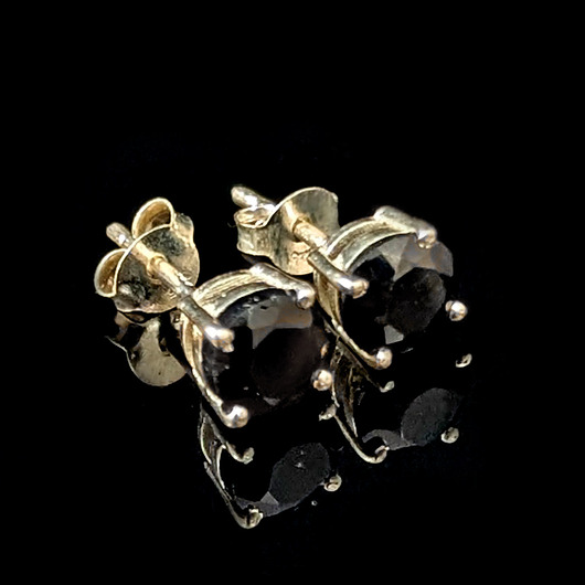 kolczyki srebrne Kolczyki srebrne barocco- onyksy