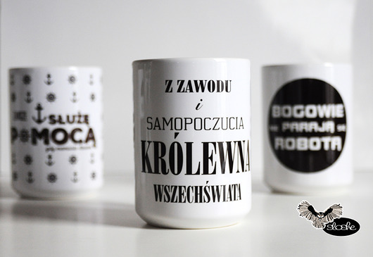 Z zawodu i samopoczucia królewna, 450ml kubek Sowia Aleja