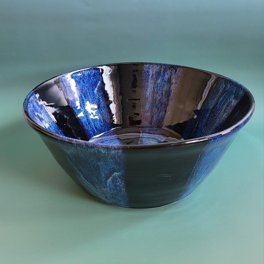 miski i misy Piękna duża misa ceramiczna. Rękodzieło