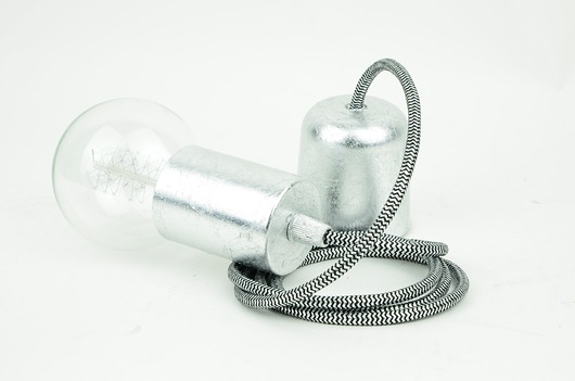 Prosta lampa CERO złota, srebrna lub miedziana lampy