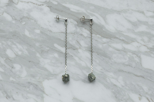 kolczyki piryty 051 quallejewelry
