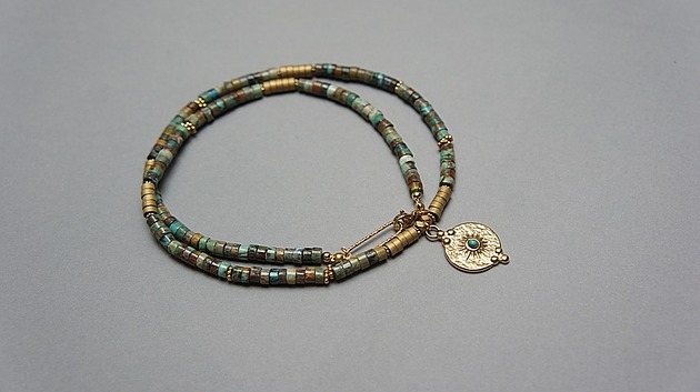 chokery Turkus vol. 4w /choker/ - Szlachetna kolekcja