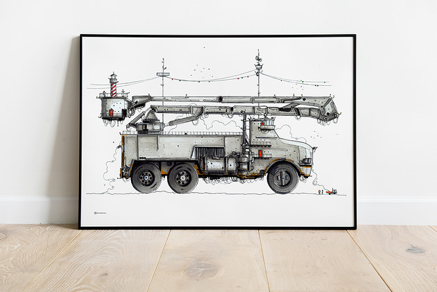 Ogromna Ciężarówka! Dla dużych i małych Tiny Machinery