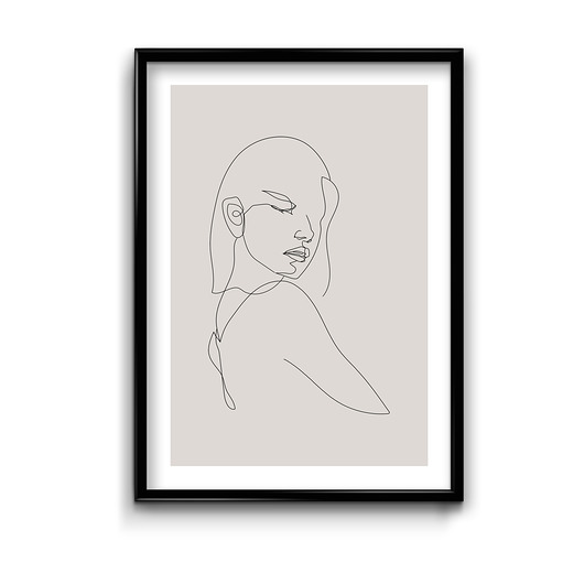plakaty Plakat Female Line No.5