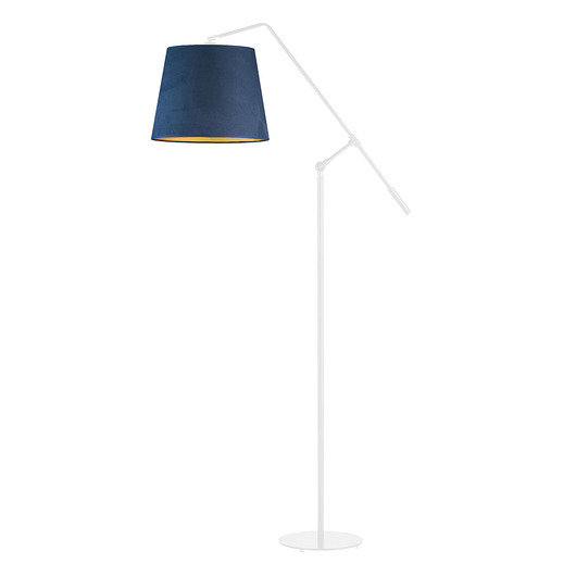 Lampa FOYA VELUR podłogowa z abażurem LYSNE