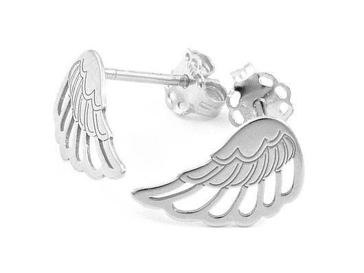 kolczyki srebrne Kolczyki WINGS- srebro