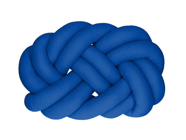 Pleciona PODUSZKA SUPEŁ KNOTPILLOW 40x30 YOULINKA