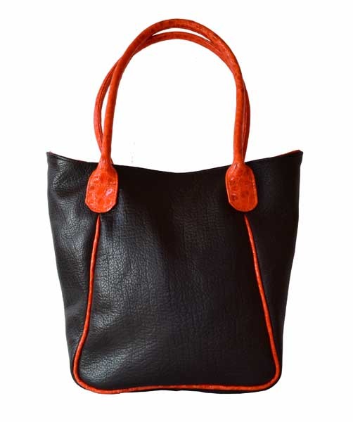 Torebka - Black & Orange Kat of Colours