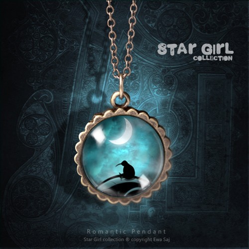 Star Girl collection - romantyczny medalik Ewa Saj Fotografie