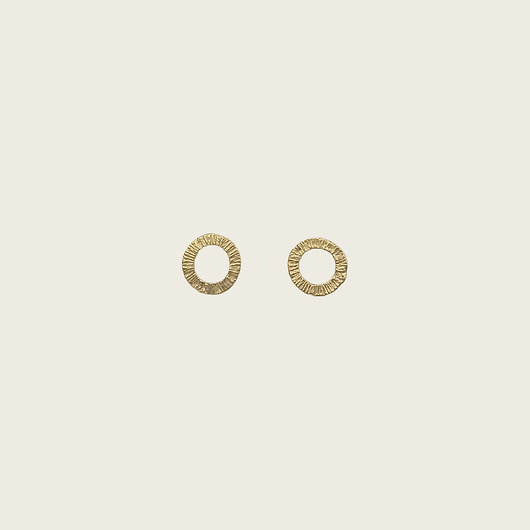 Złote kółeczka- Simple KOS jewellery