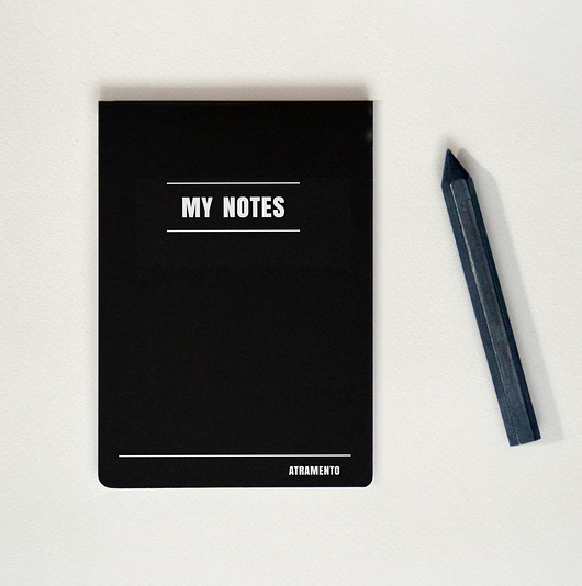 notatniki i albumy My notes - czarny - A6