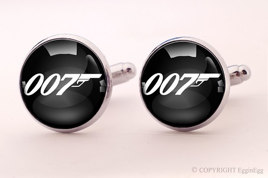 James Bond - spinki do mankietów - 0245 EgginEgg Men