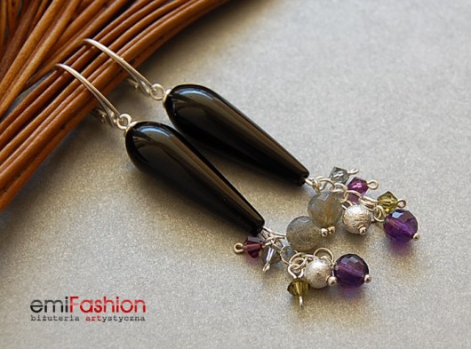 Krople Onyksu MAREMI Jewelry