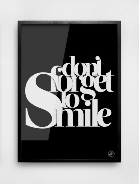 Smile // 70x100cm MM House Design