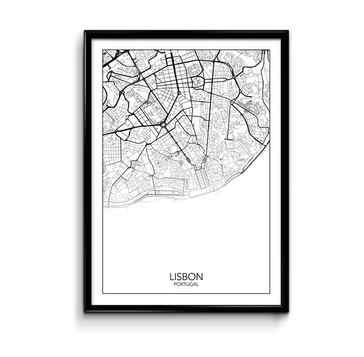 Lisbon plakat Bury Lis