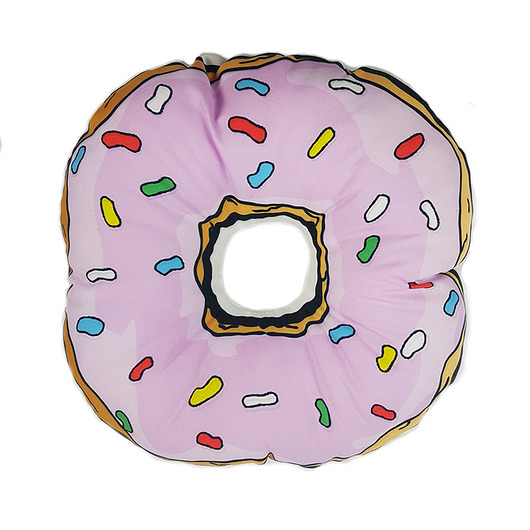 Poduszka DONUT pączek kolorowy 40x40cm fioletowy kid be