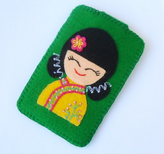 Etui na telefon Orient Girl ZAMÓWIENIE Tulis