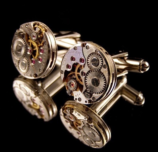 Mechaniczne spinki 388 Zegarynki