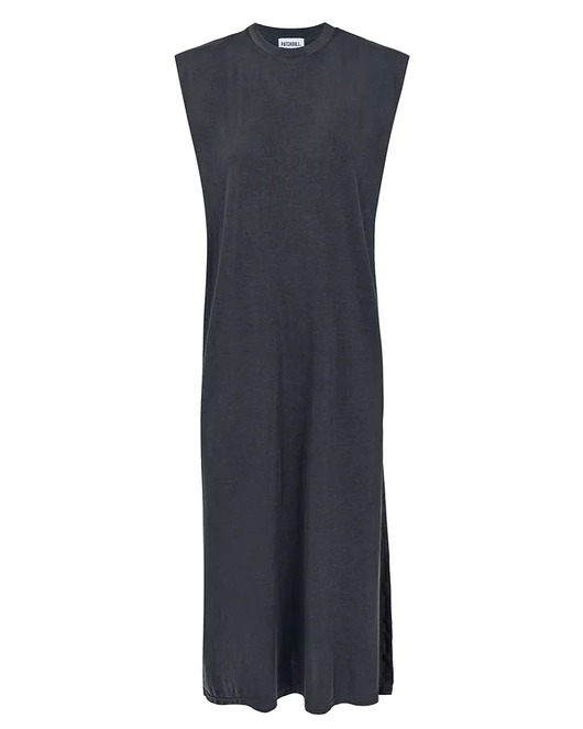 sukienki maxi damskie MAXI SUKIENKA NOBLE MODAL navy