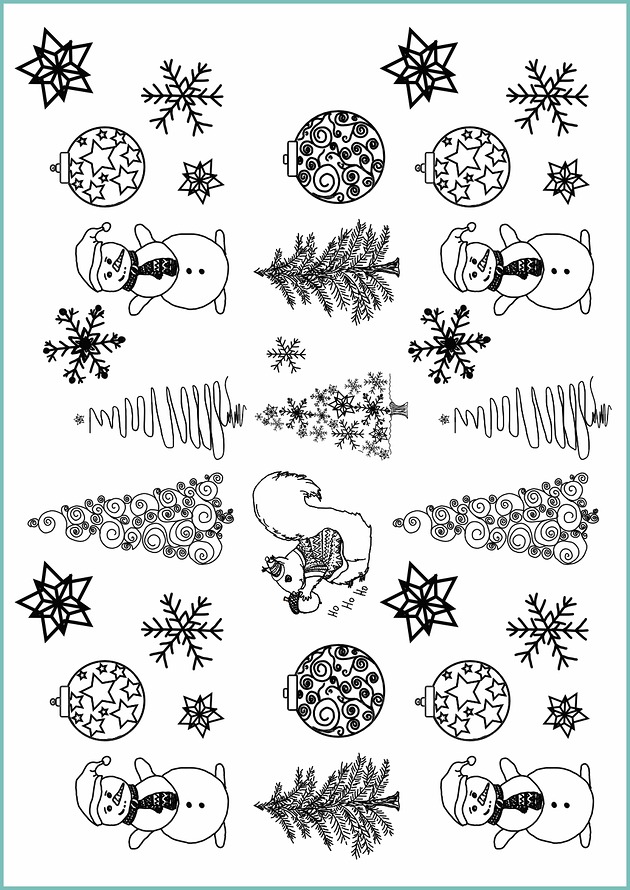 tatuaże zmywalne, tymczasowe Tatuaż tymczasowy "Christmas set"
