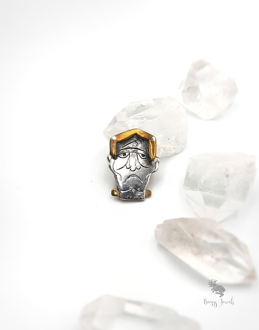 broszki Pin "Frankie"