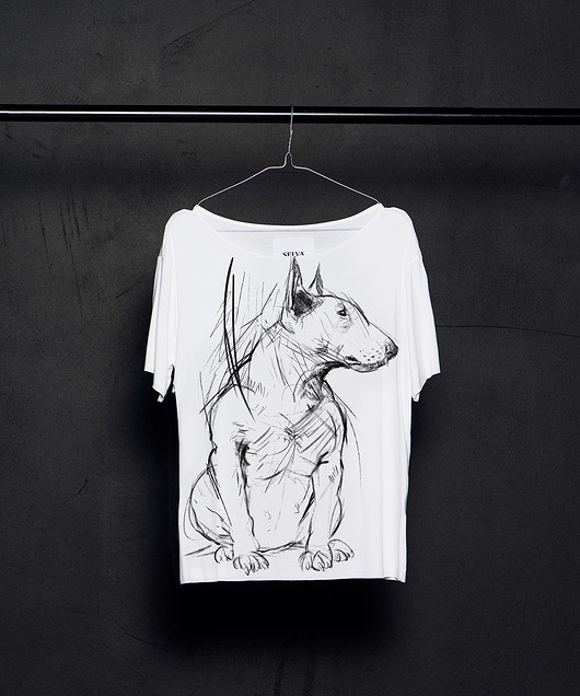 Bulterier T-shirt Woman SELVA