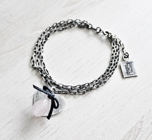 KSZU- Silver Love Bracelet [pr925] KSZU Jewelry