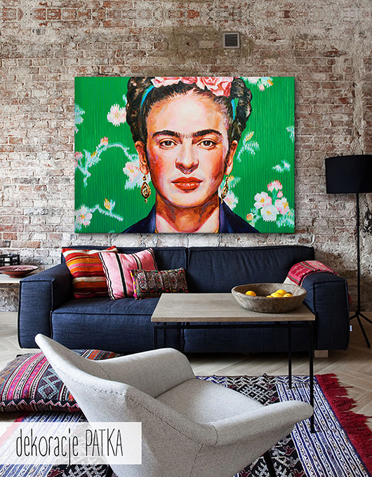 Frida Kahlo - DEKORACJE ŚCIENNE Dekoracje PATKA Patrycja Kita