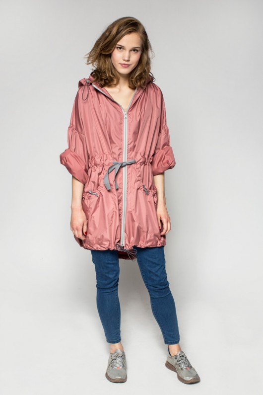 płaszcze damskie Płaszcz Bulb Coat Pink