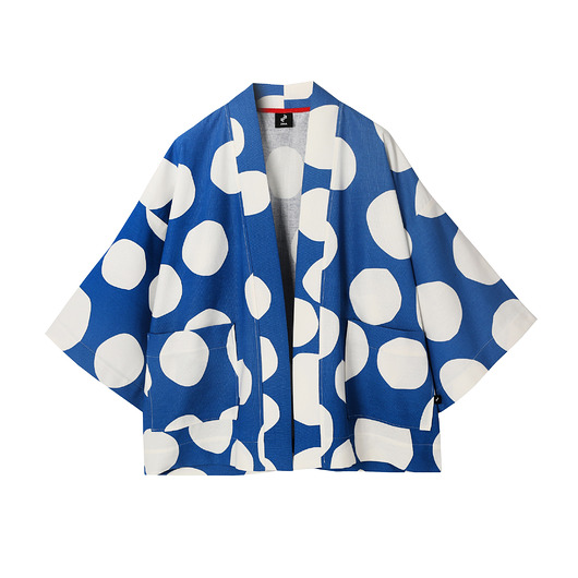 marynarki damskie Tsi - Bawełniane kolorowe kimono