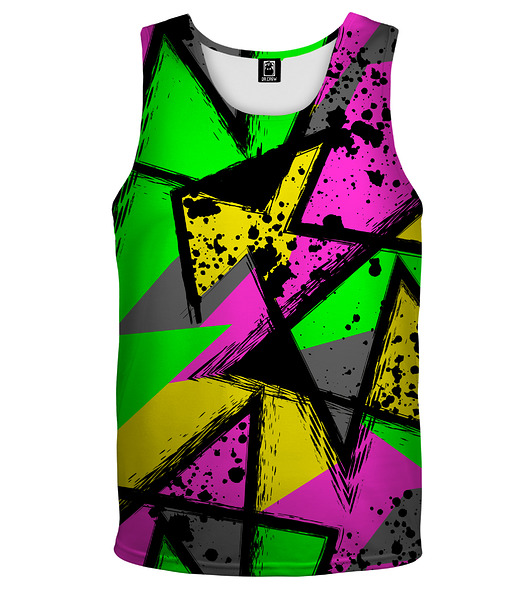 t-shirty męskie DR.CROW Bokserka Męska Abstract Geometric