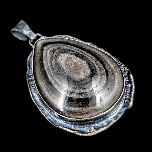 wisiory Obsydian tęczowy