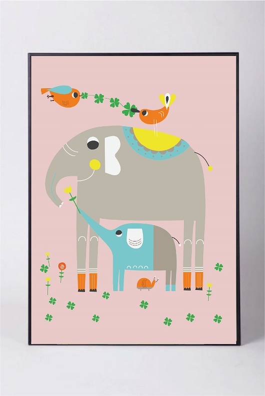plakat 50x70 trzy sprytne koty polkastudio