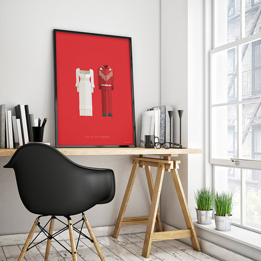 Plakat The White Stripes  minimalmill