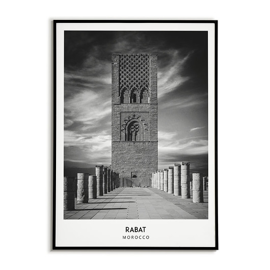 plakaty Plakat miasto MAROKO - RABAT obraz