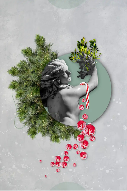 plakaty Plakat Mistletoe Day WINTER