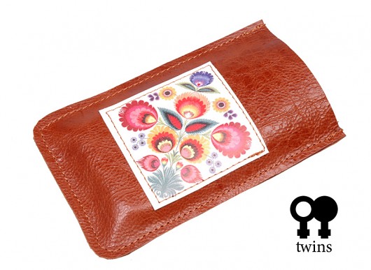 Etui Folk Brąz TWINS