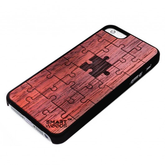 Obudowa, etui, case iPhone 5/5s, PUZZLE Smartwoods
