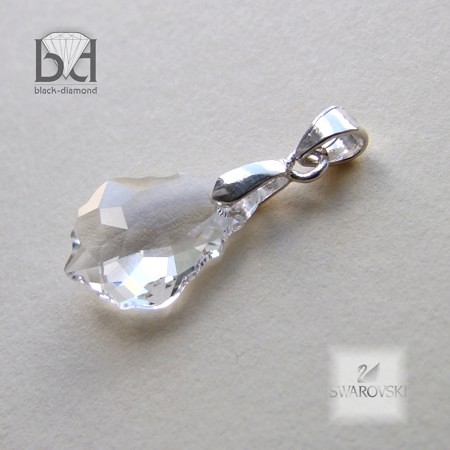 Mini Wisiorek kryształ Swarovski Black Diamond