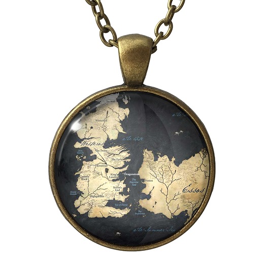 Medalion GRA O TRON - MAPA - 0183 EGGinEGG