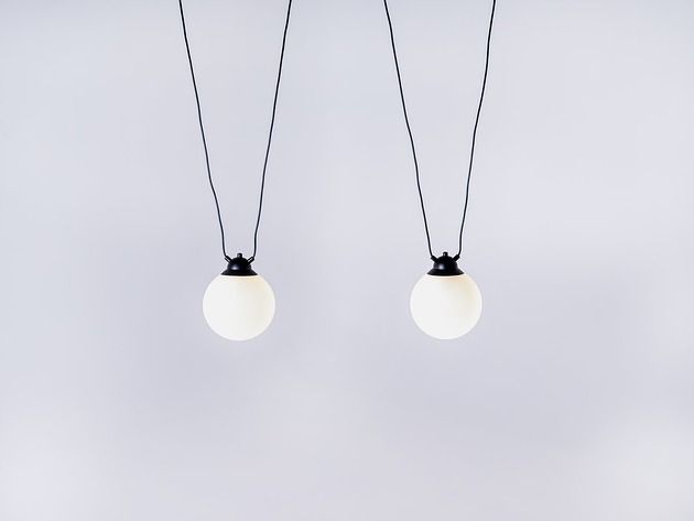 lampy wiszące Lampa nowoczesna wisząca GLASS HANGMAN 2 podwieszana mleczne klosze kulki