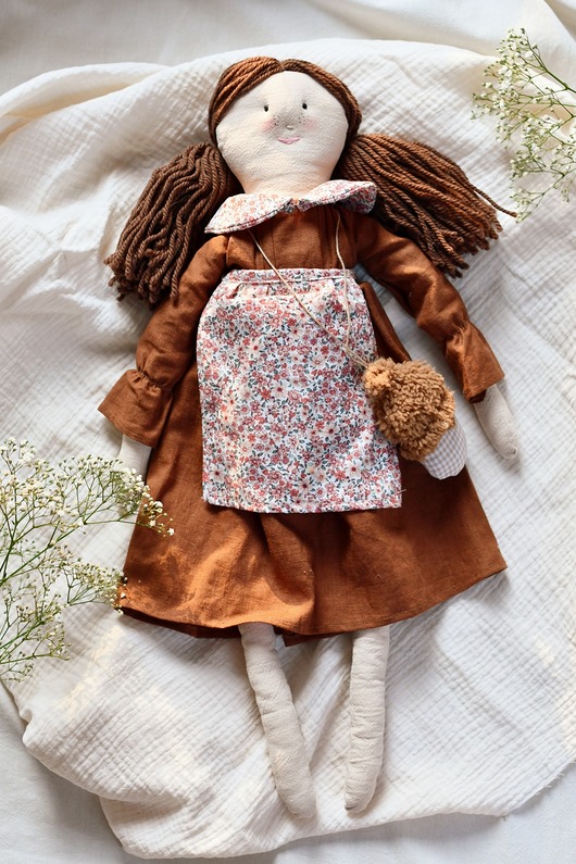 lalki Ręcznie szyta naturalna lalka