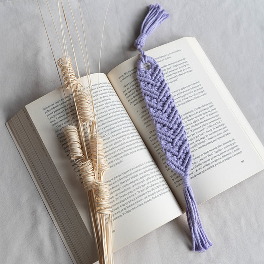 zakładki do książek Zakładka do książki BOHO LAVENDER