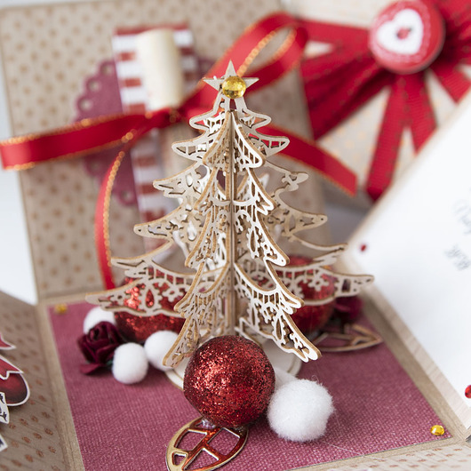 Boże Narodzenie - inne Świąteczne pudełeczko na prezent box na pieniądze